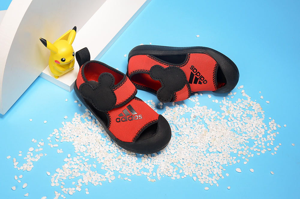 Adidas Baotou Sandals Generation" black, orange"