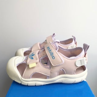 Adidas Velcro Stream Tracing Soft-soled Children's Beach Sandals" light pink"