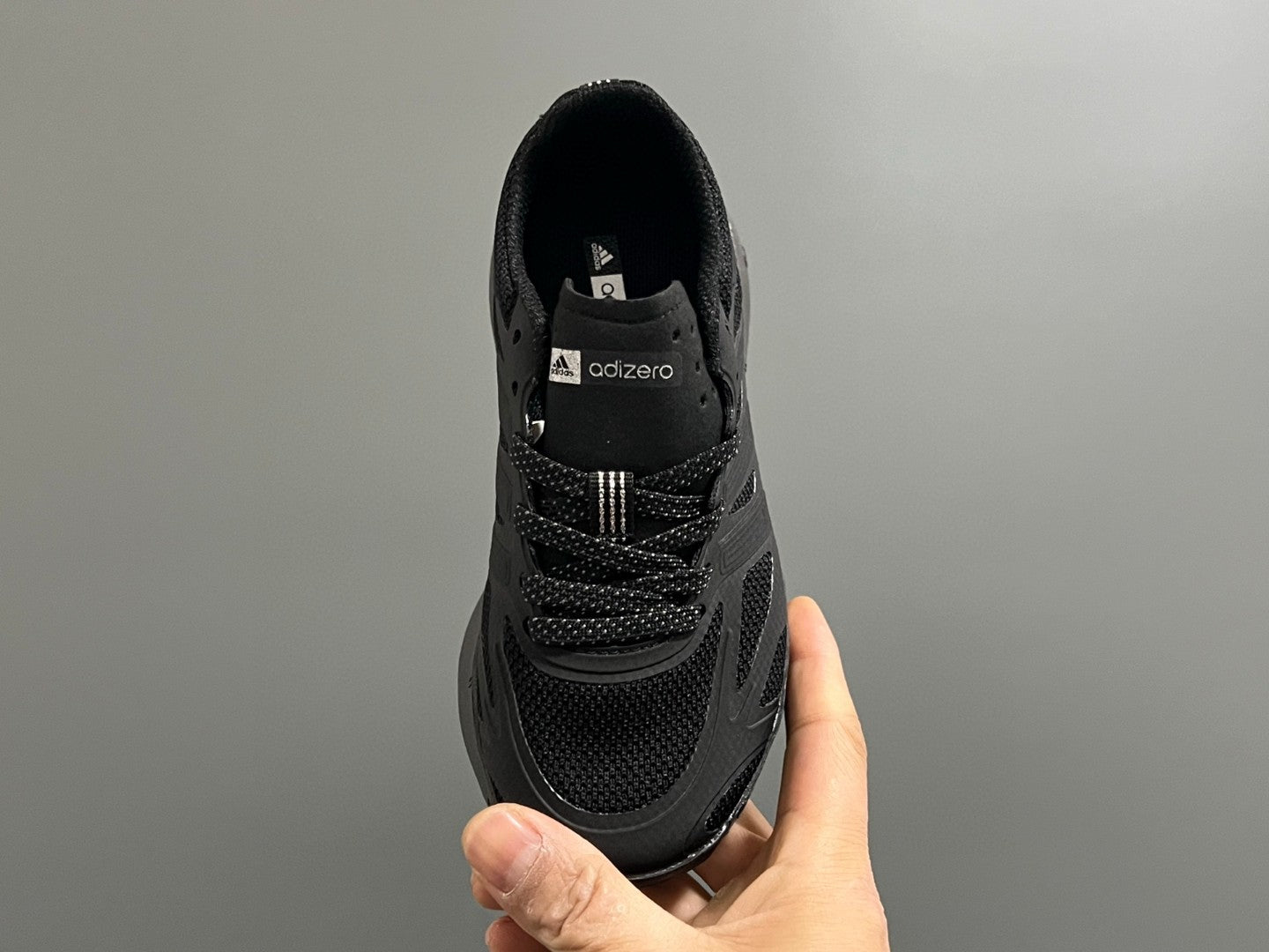 A's new children's shoelace buckle swing sports shoes" black"