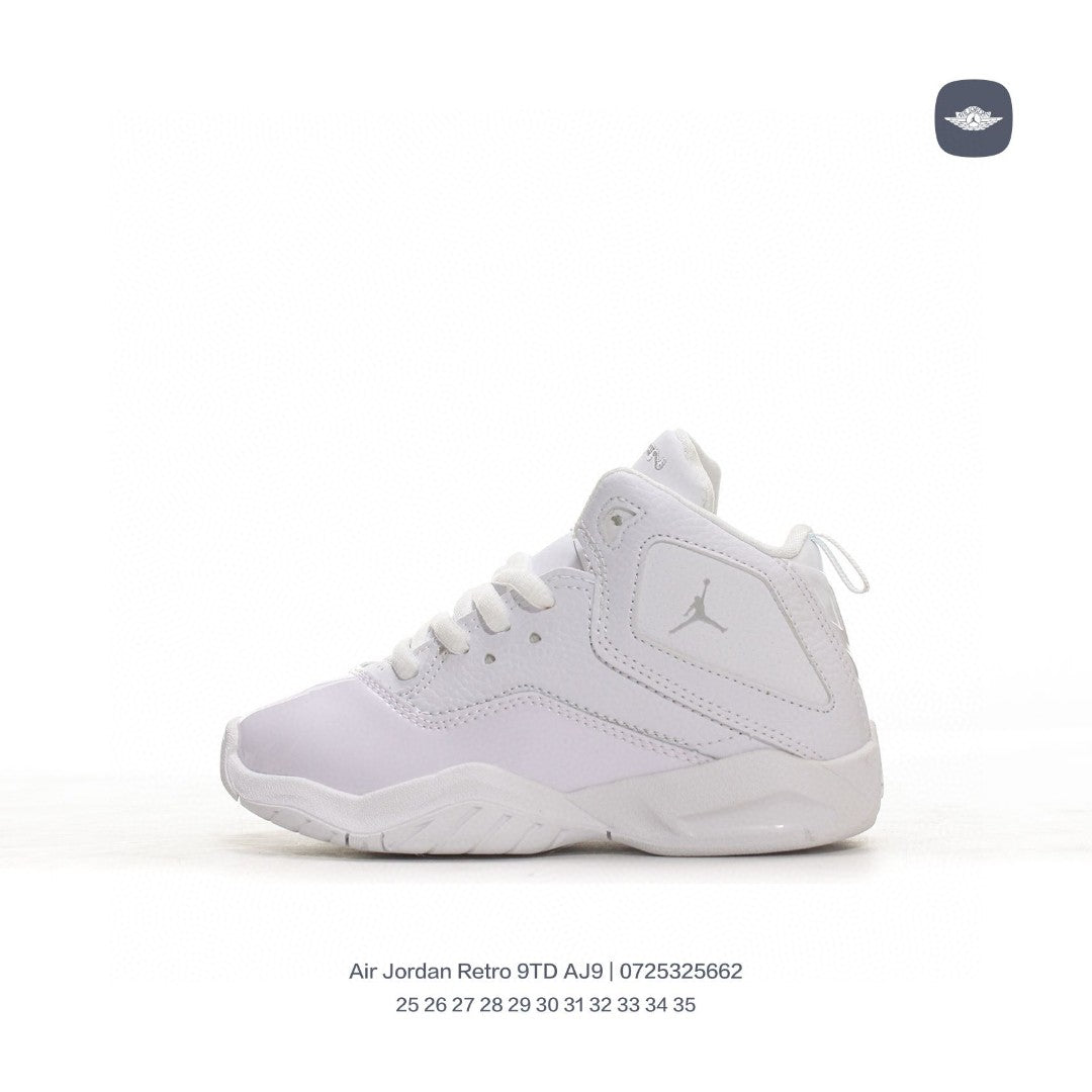 AJ12.5 generation children's retro leisure culture" white"