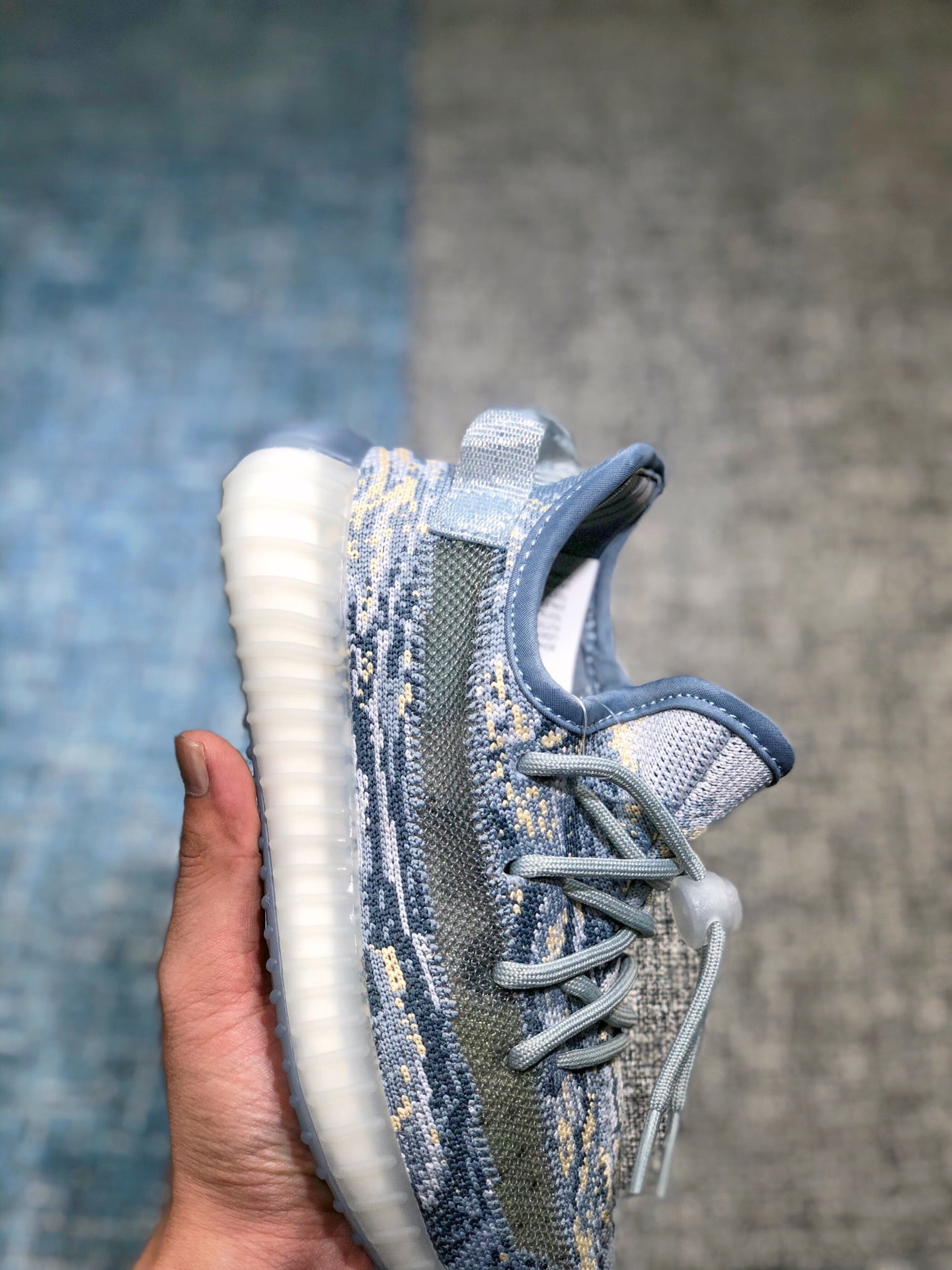 Coconut 350V2 really explosive children's shoes" blue, white"