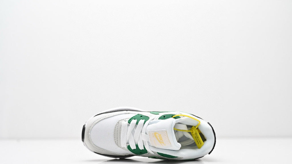 Cushion Children's Shoes " White, & green"