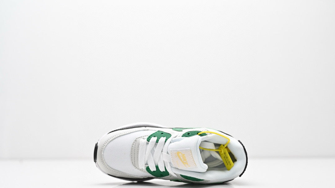 Cushion Children's Shoes " White, & green"