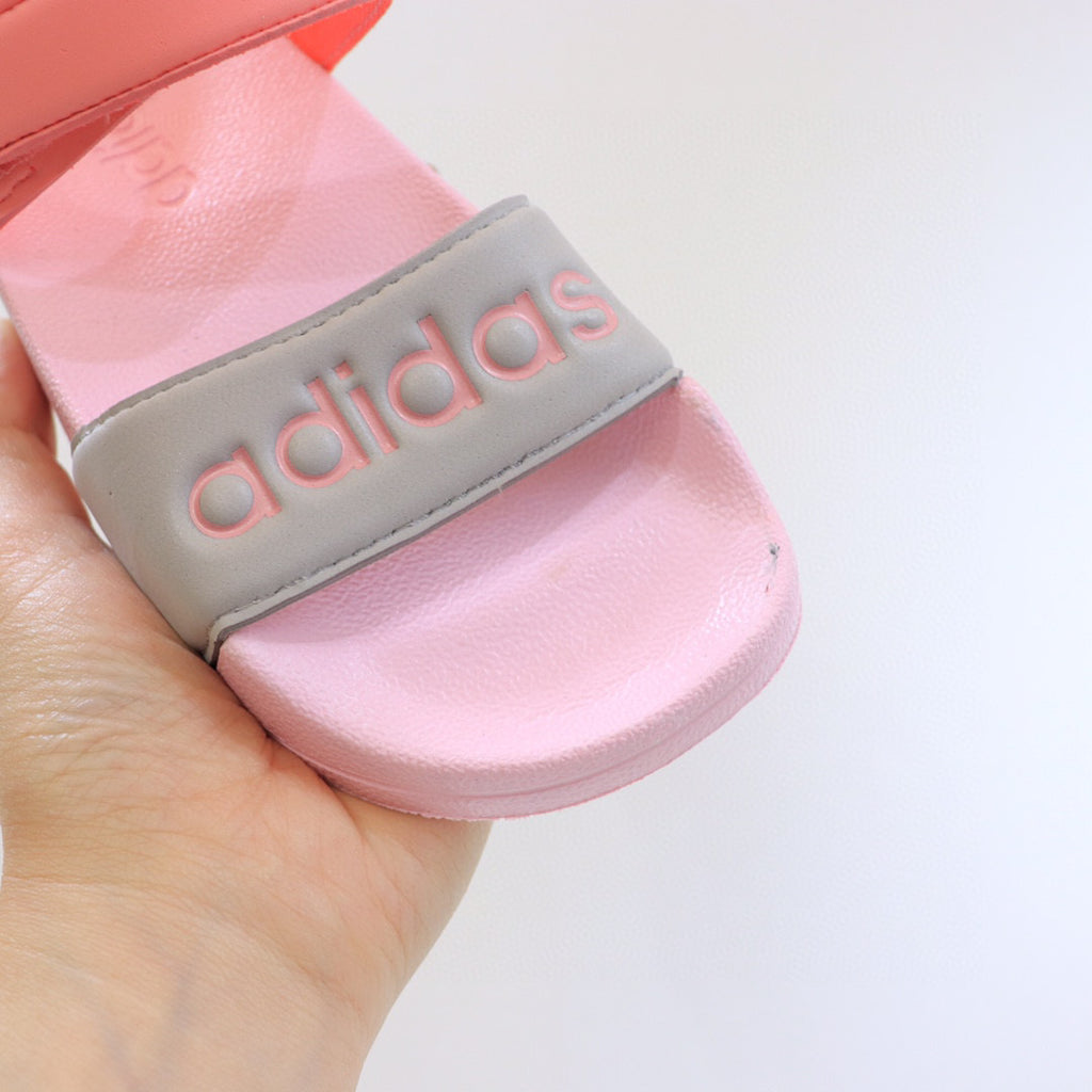 Adidas Candy Velcro Sandals" pink, orange"