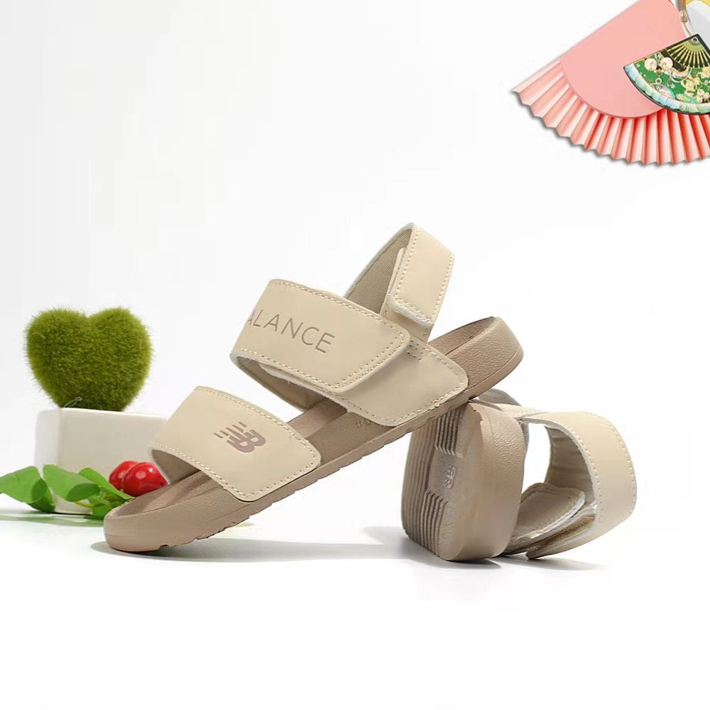 NB double bar sandals " beige"