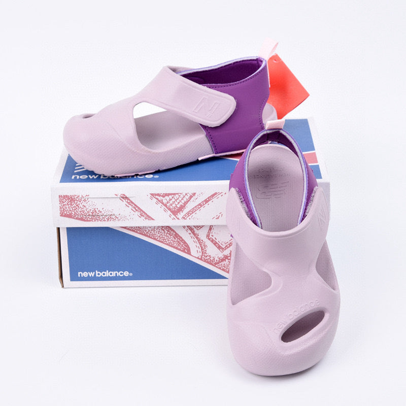 New NB closed toe sandals" light lavender"