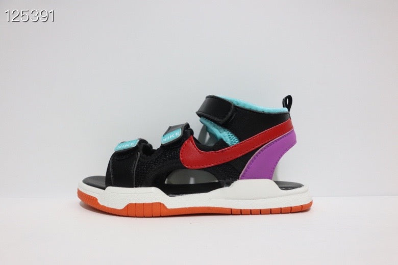 NK high top Velcro children's sandals "black"
