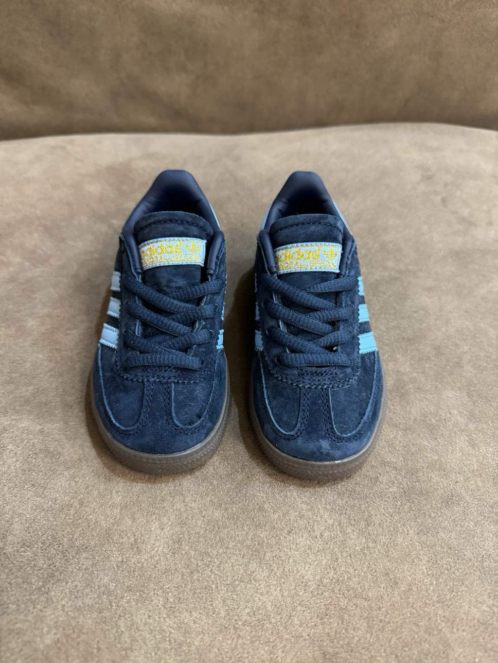 Adidas training 3 generation pig leather children's shoes" dark blue"