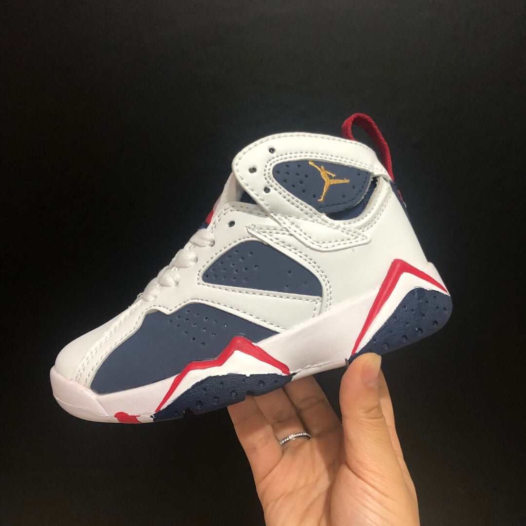 Jordan 7" white, gray"