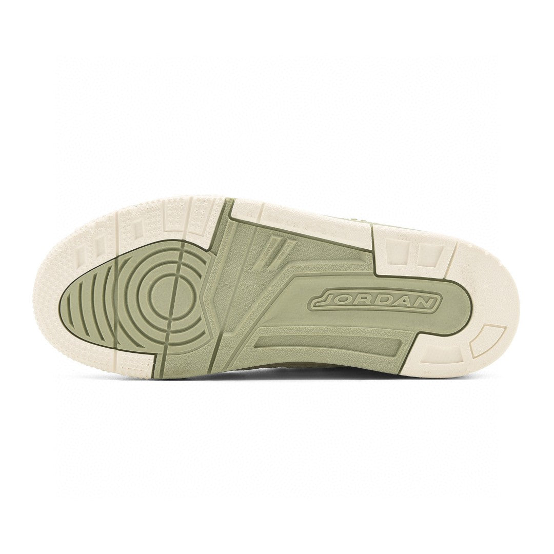 Jordan AJ3 children's shoes" white, cream, mint green"