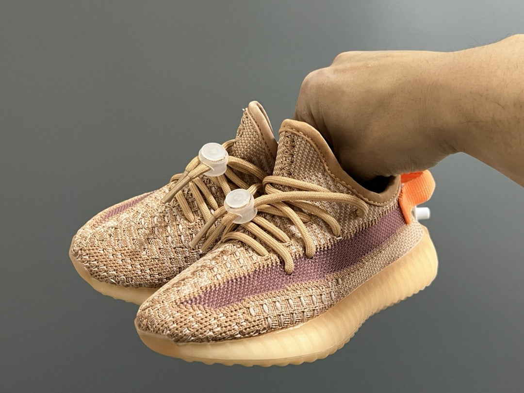 Coconut 350V2 really explosive children's shoes" light brown, darker reddish-brown"