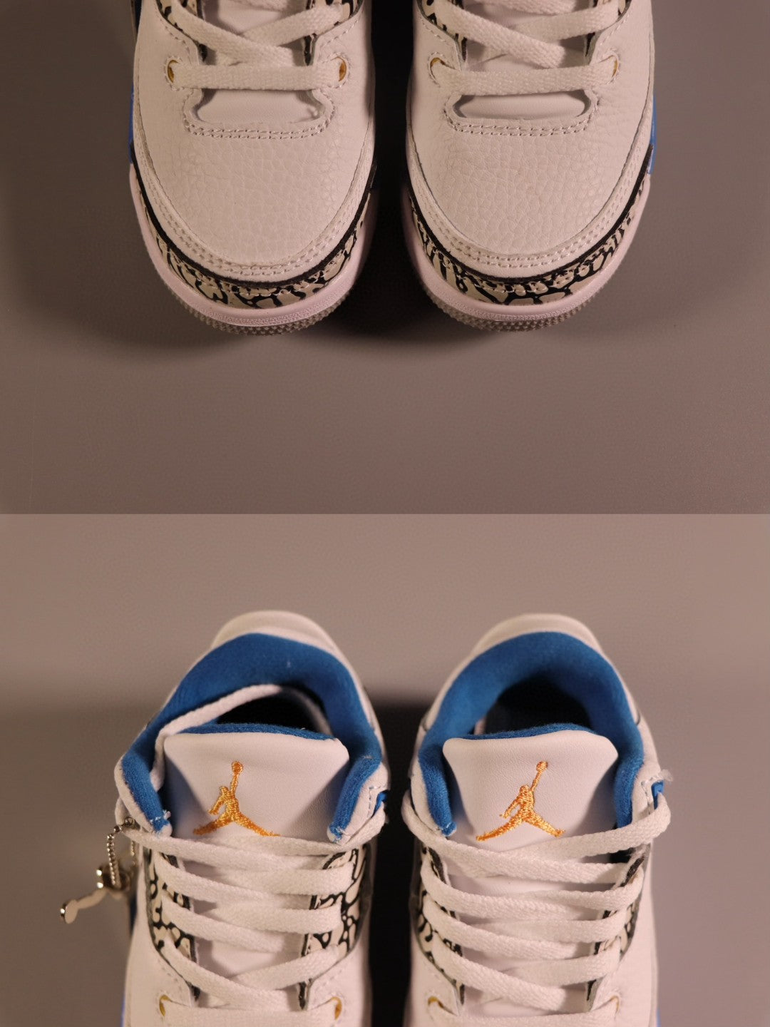 Jordan AJ3 children's shoes" white, blue"
