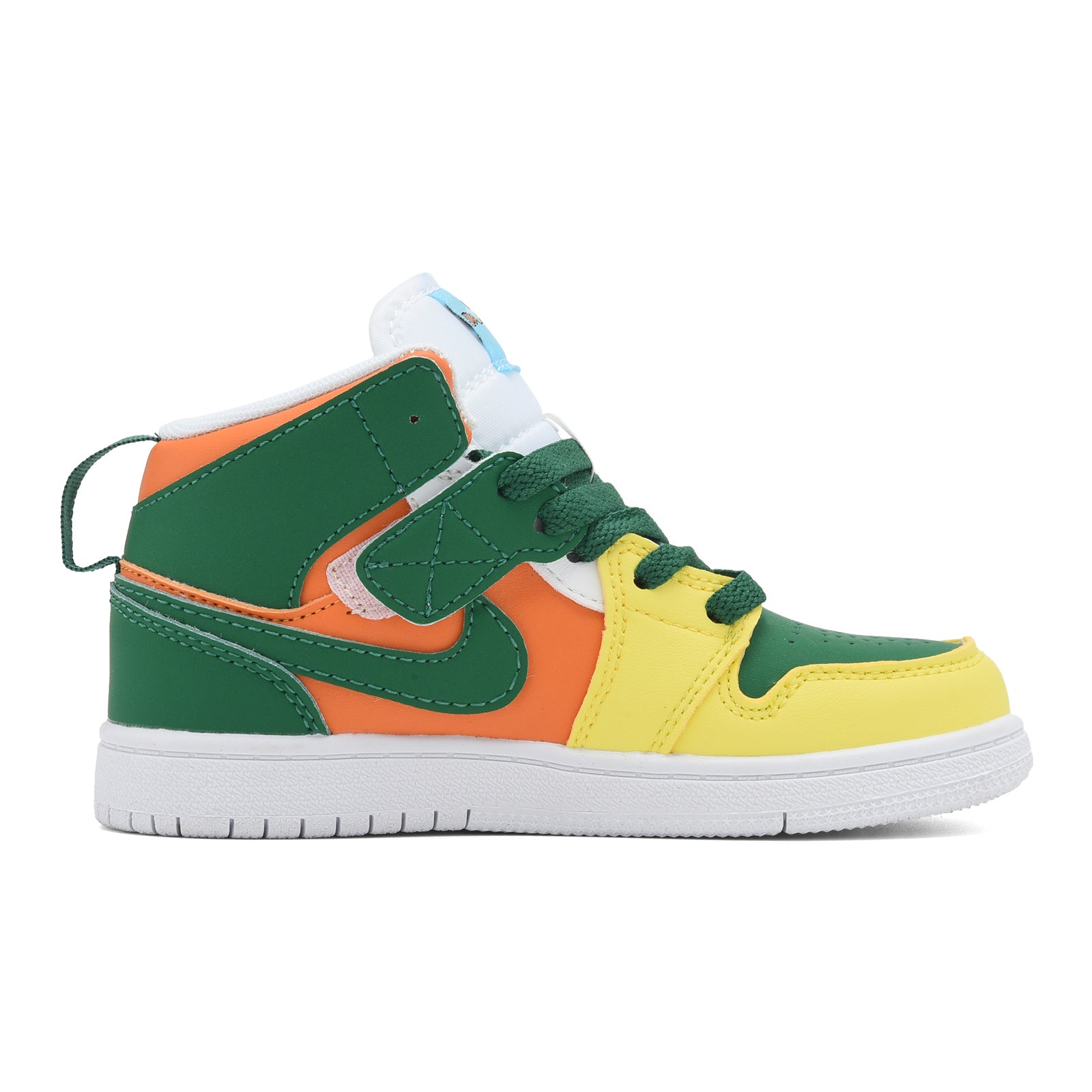AJ-127" yellow, orange, green"