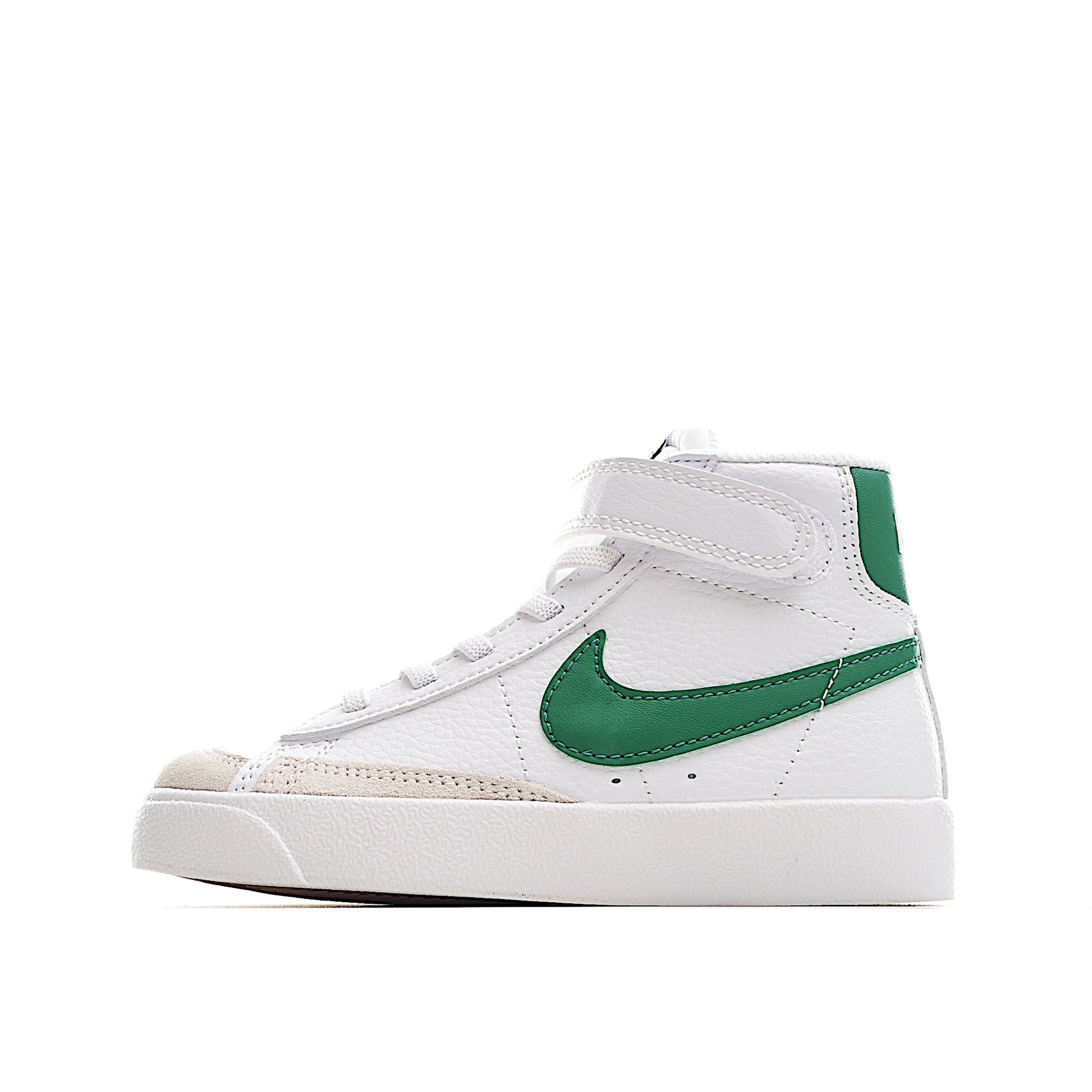Trail Blazers high-top single dunk" white, green"