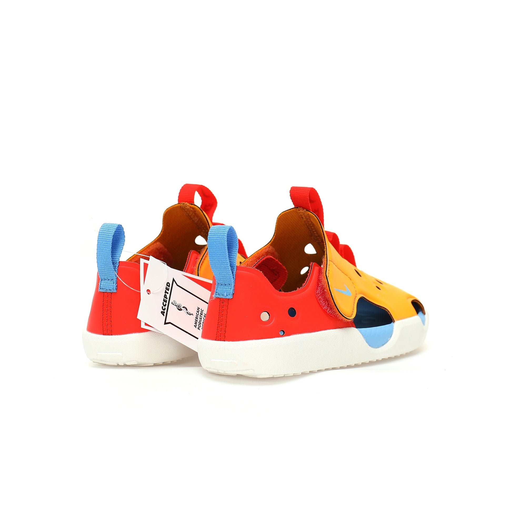 NK new SUNRAY PROTECT 4th generation children's beach hollow sandals" orange, yellow"