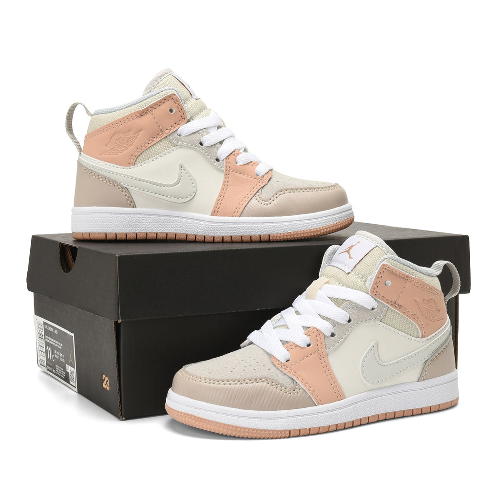 AJ-127" beige, cream, light peach"
