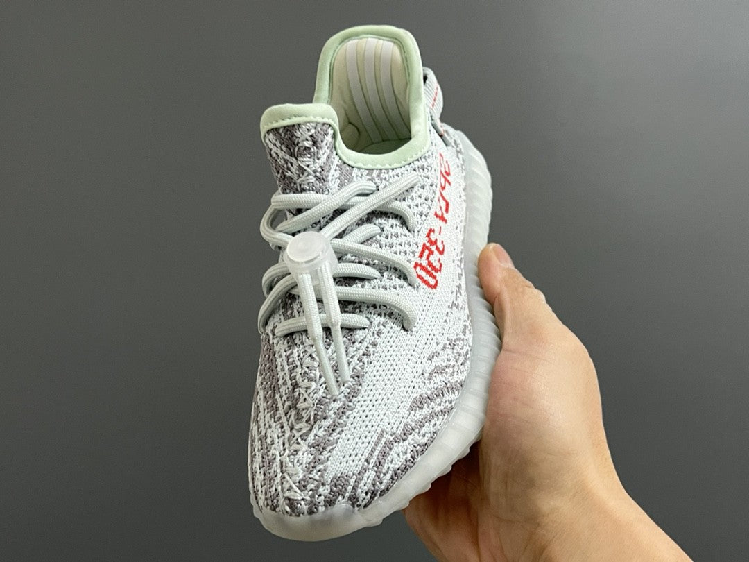 Coconut 350V2 really explosive children's shoes" light blue-gray"