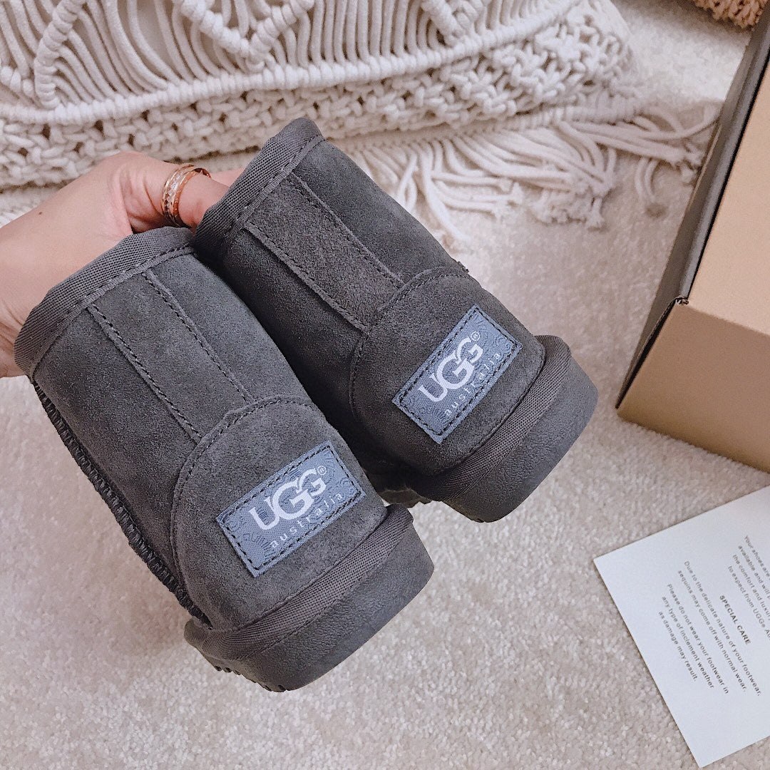 UGG children's shoes cartoon series" gray"