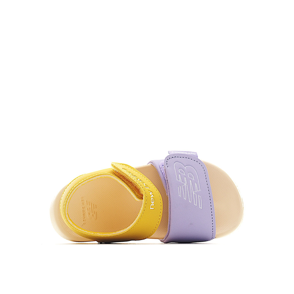 Velcro children's shoes" " yellow and light purple"