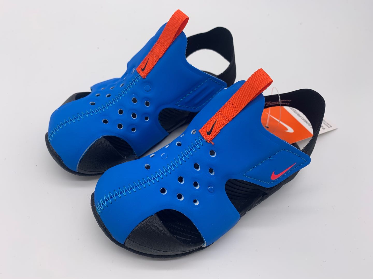 Nike Crocs " blue, orange"