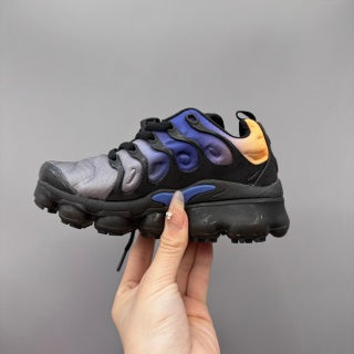 Nike AIR MAX plus full-length air cushion children's sports shoes "light grey/blue""