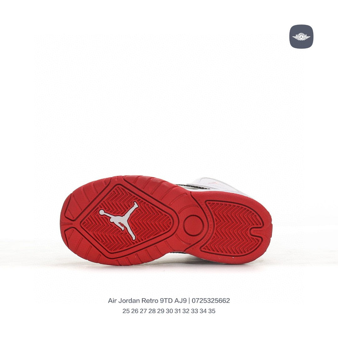 AJ12.5 generation children's retro leisure culture" white, black, red"