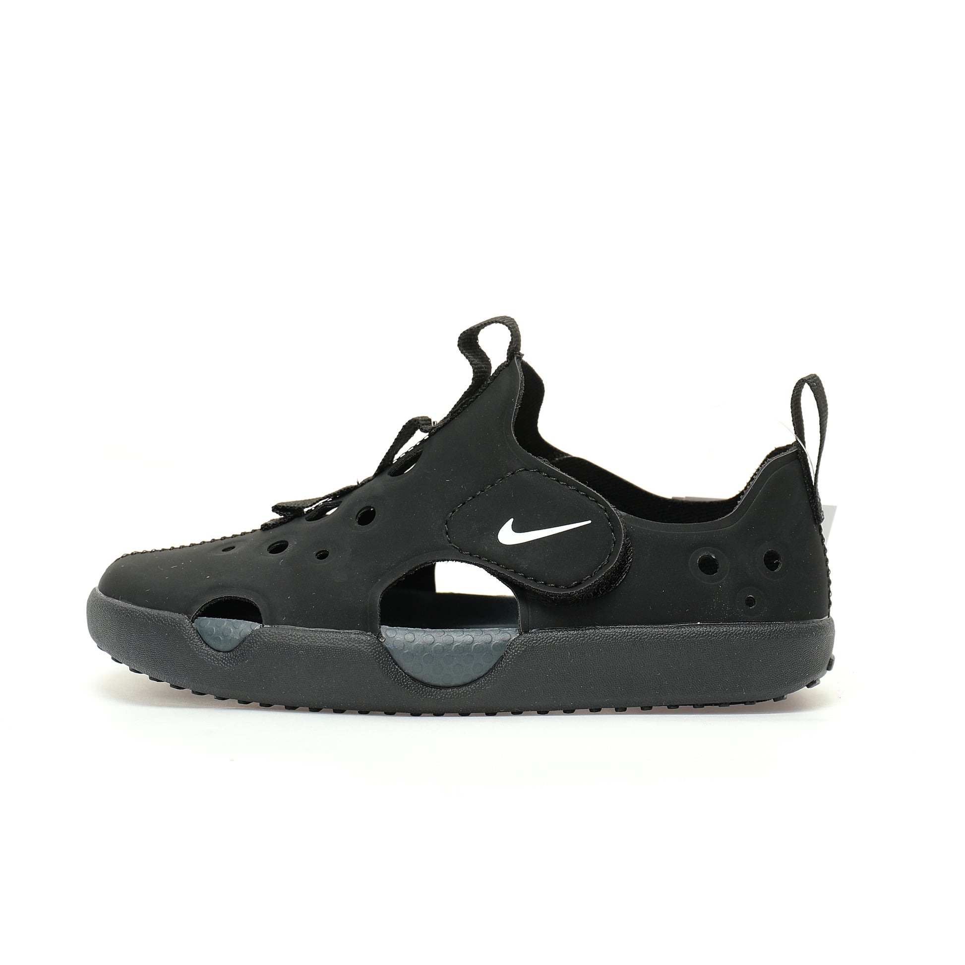 NK new SUNRAY PROTECT 4th generation children's beach hollow sandals" Black"