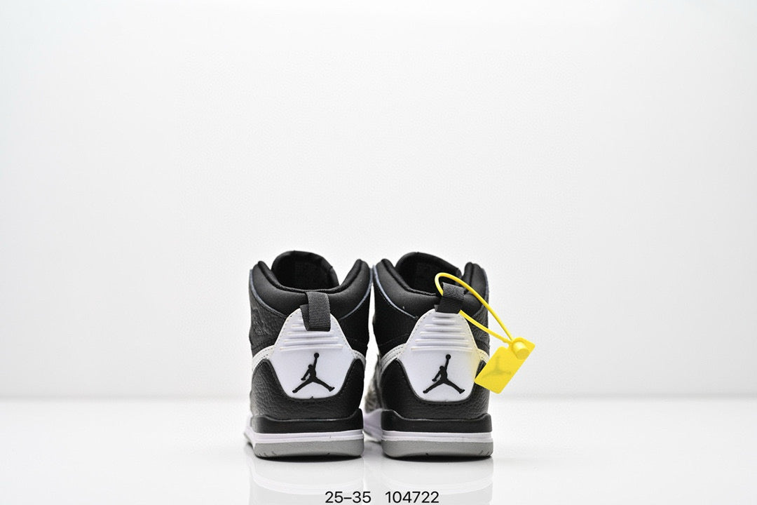 Jordan 312 children's shoes"  black, & white"