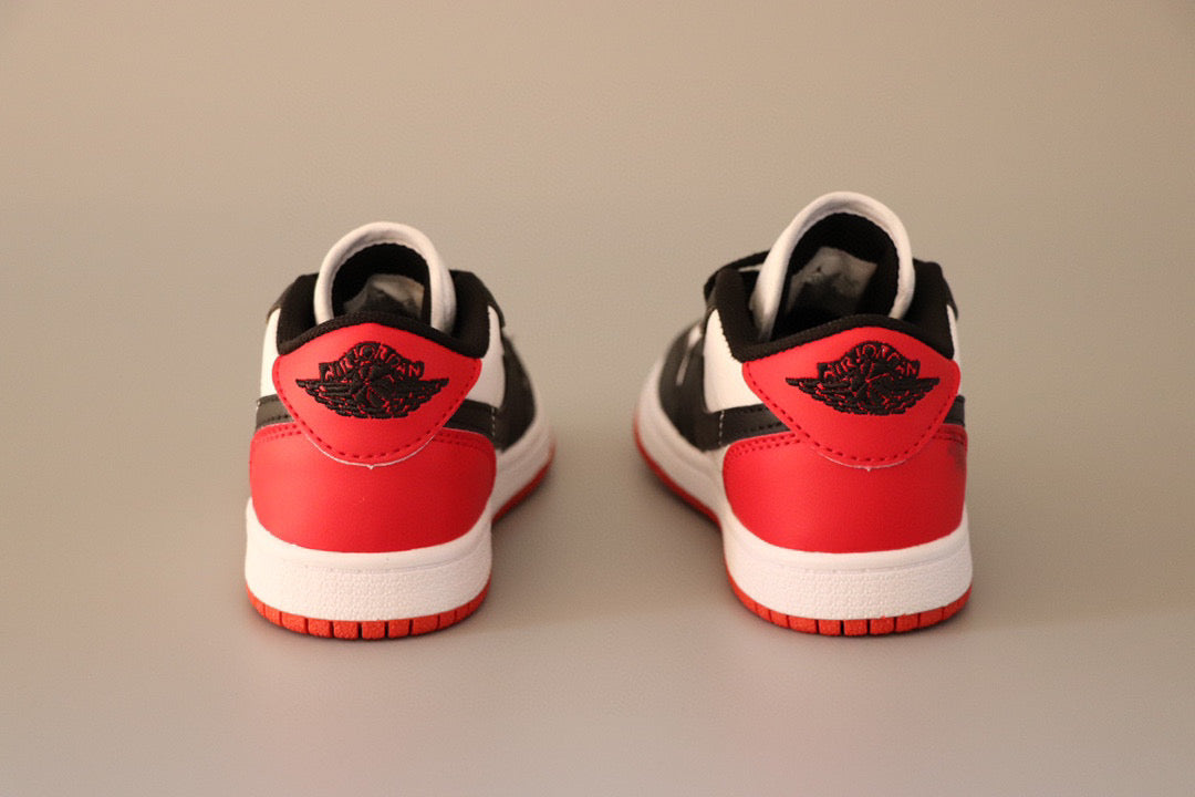 Joe 1 original low-top sneakers" dark, white, red"