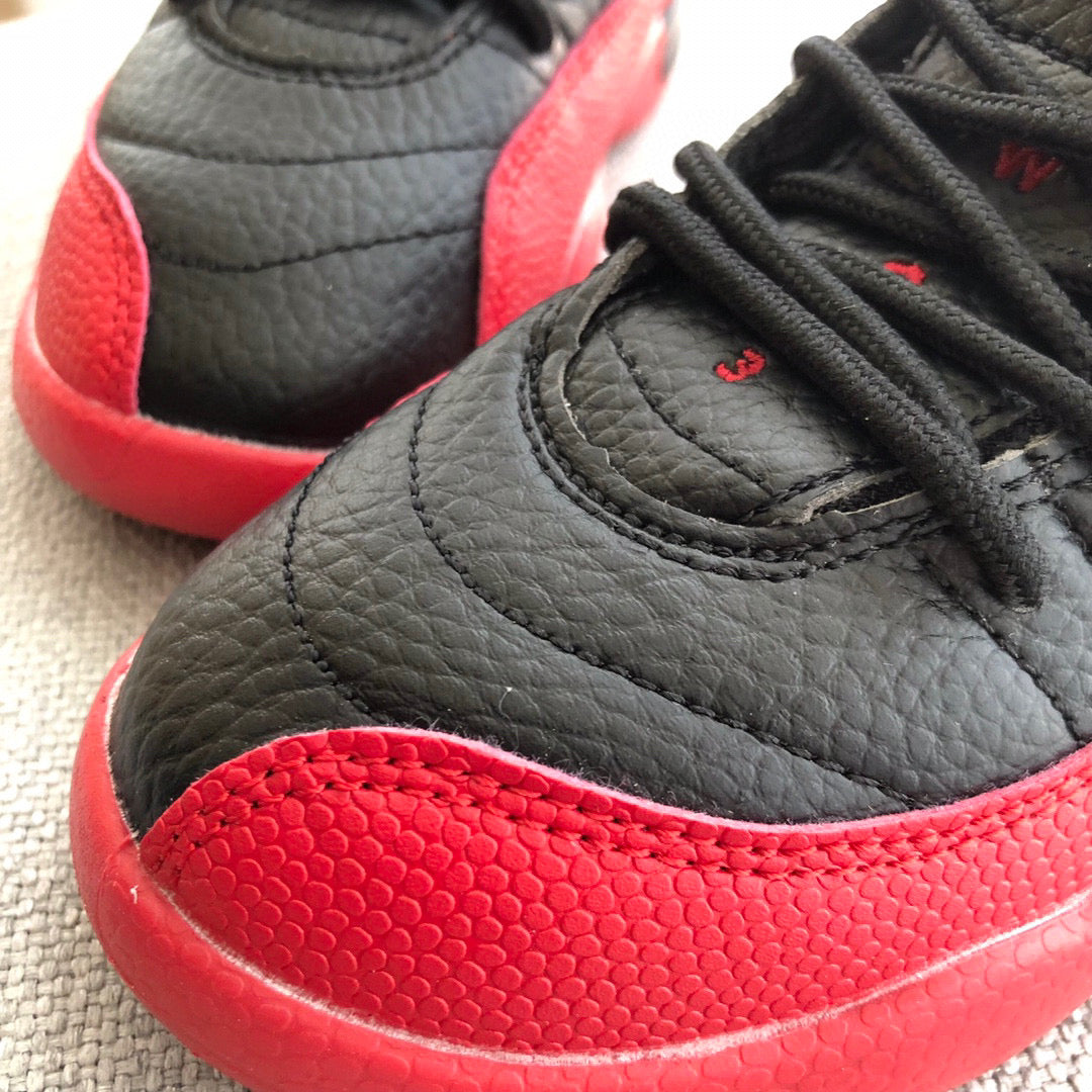 Joe 12 high quality children's shoe" black, red"