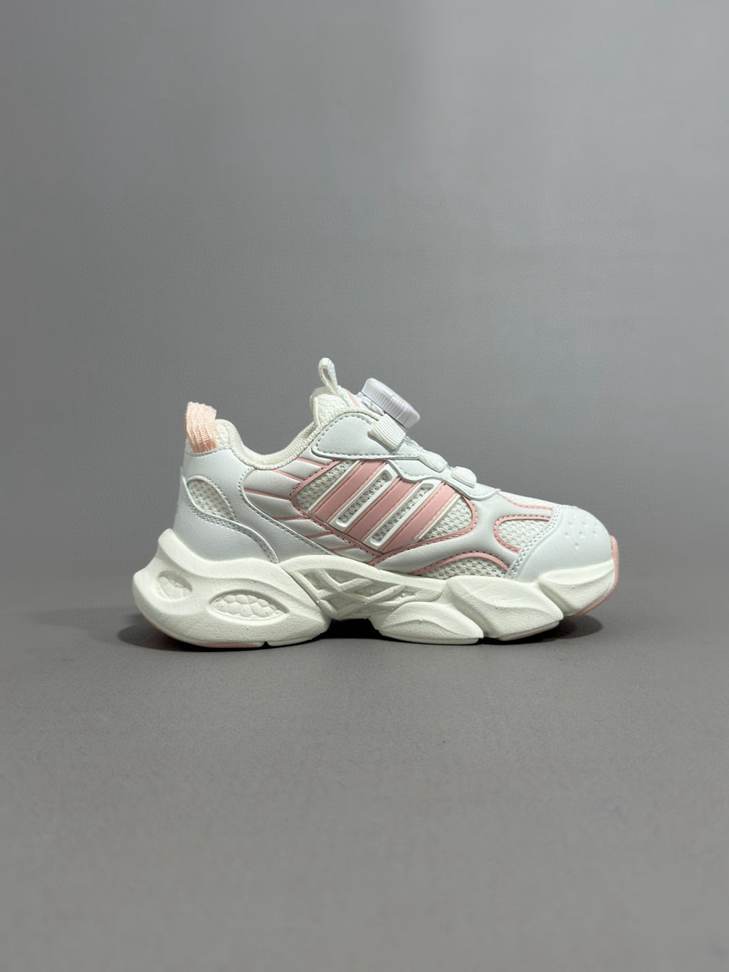 Adidas runner dad shoes" white, pink"
