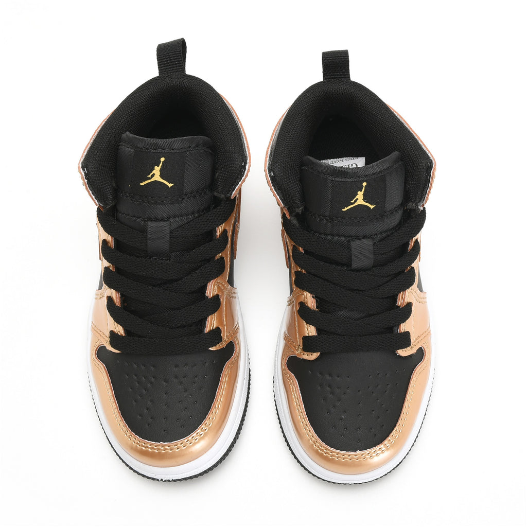 AJ-127" black and metallic gold"