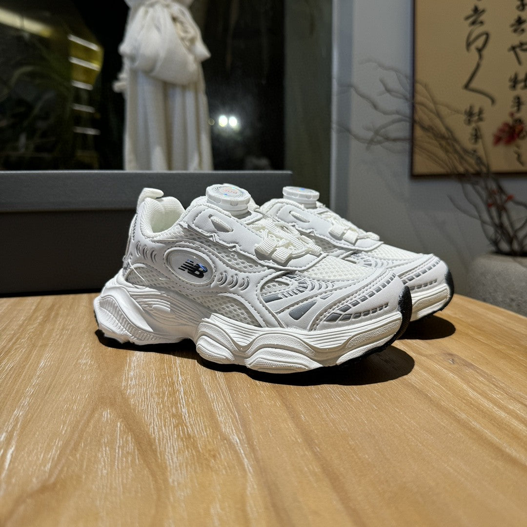 NB New Balance Retro Daddy Style Casual Sports Running Shoes" white"