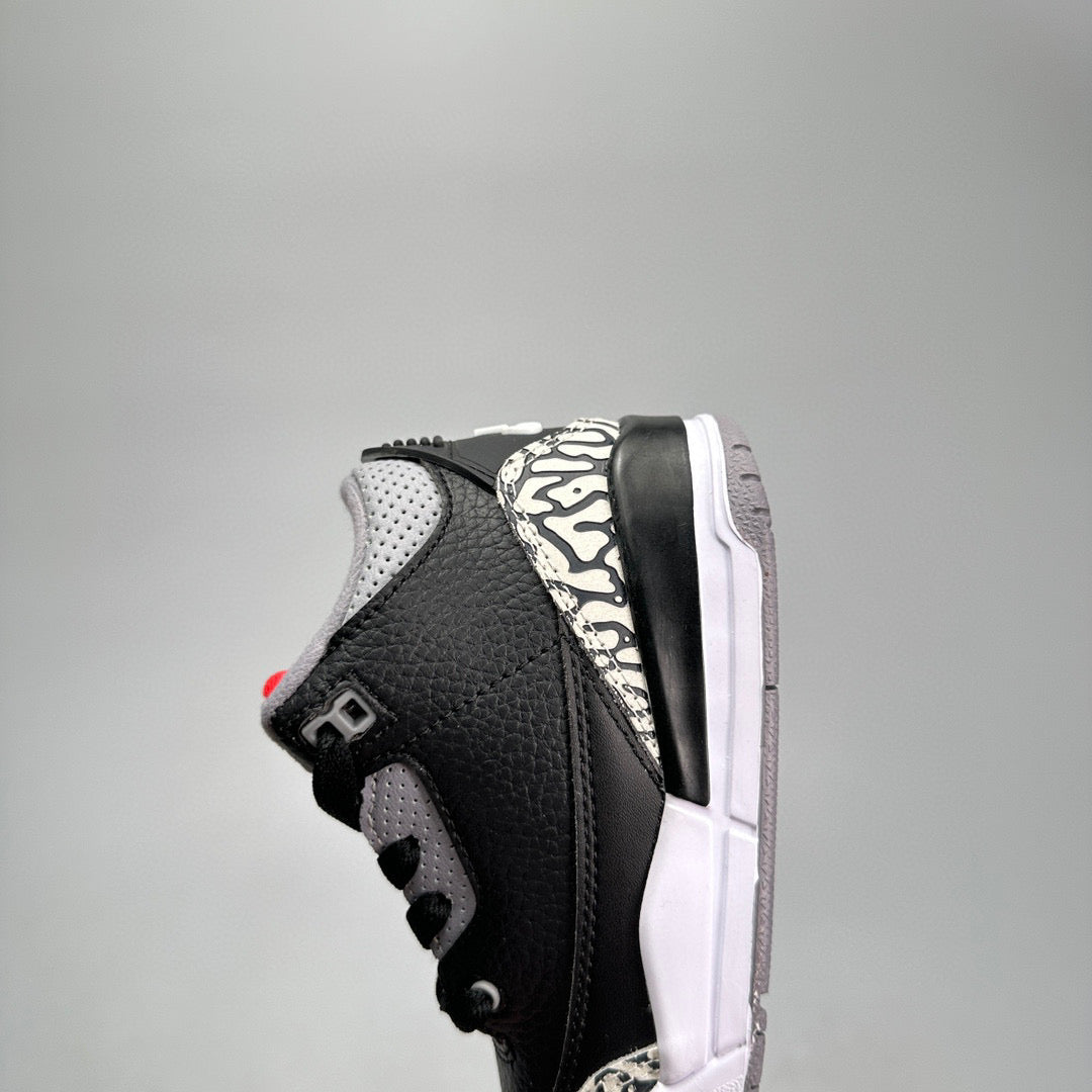 Jordan 3 children's shoes" black"
