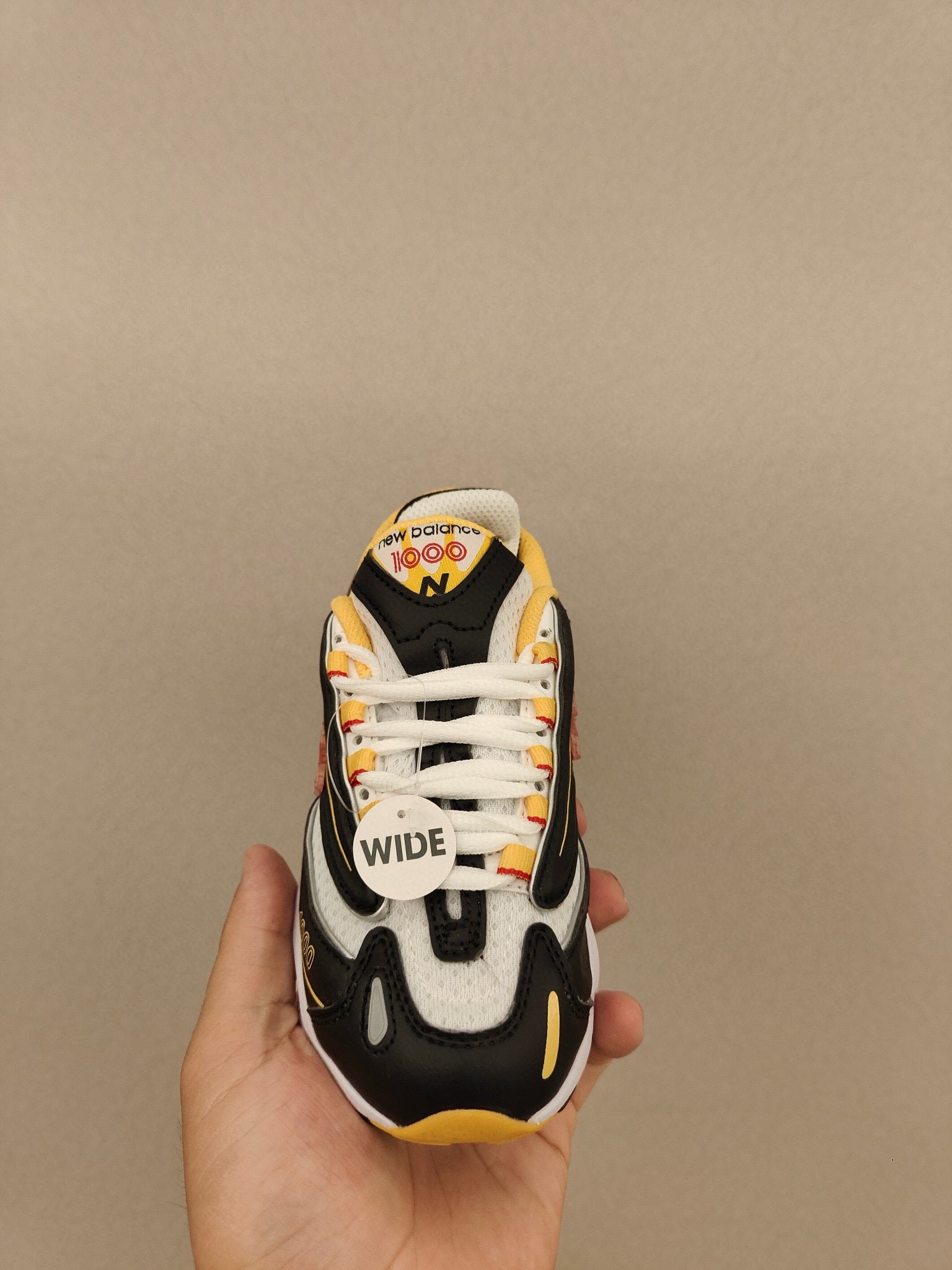 NB1000 lace-up children's shoes" white, black"