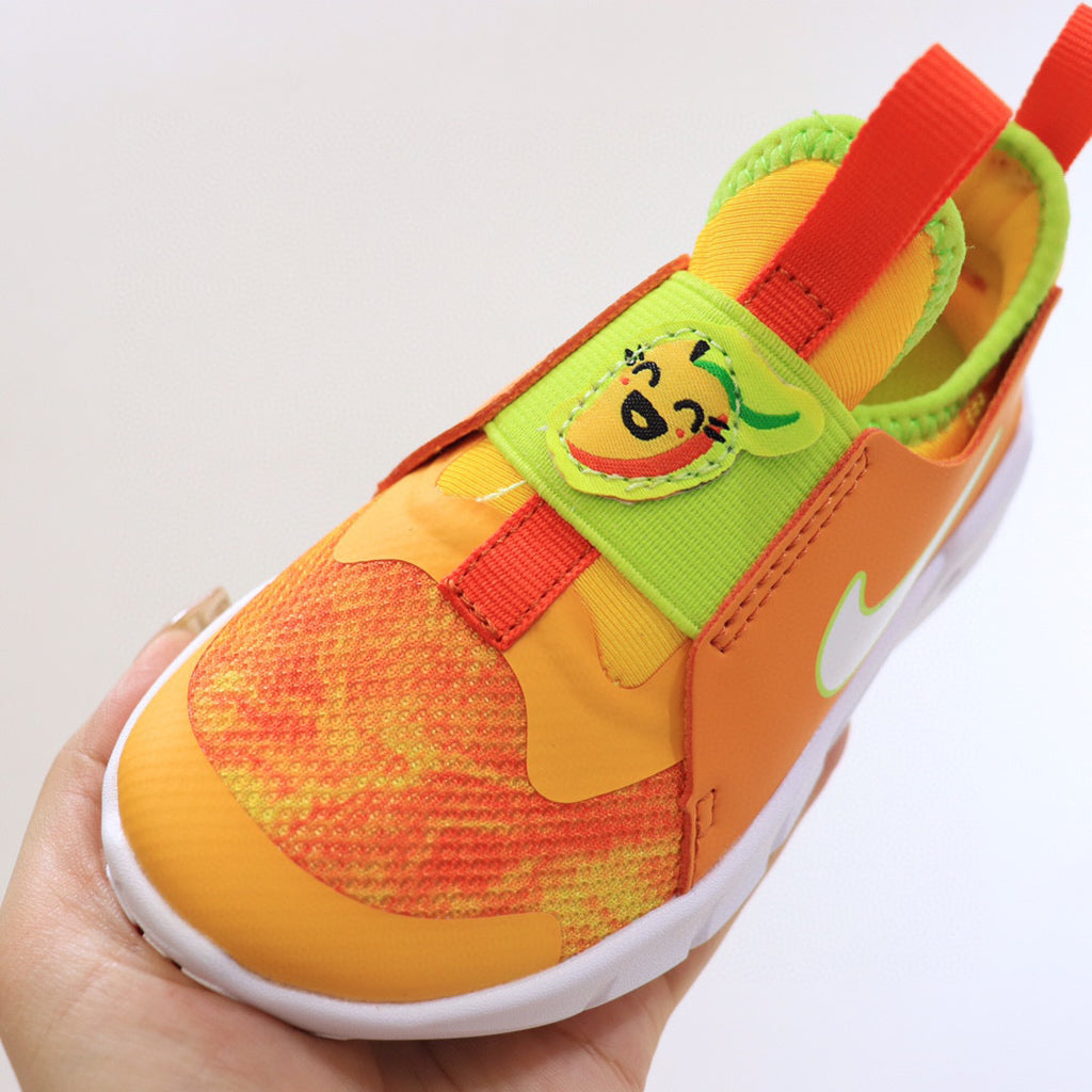 Nike's new barefoot slip" Orange"