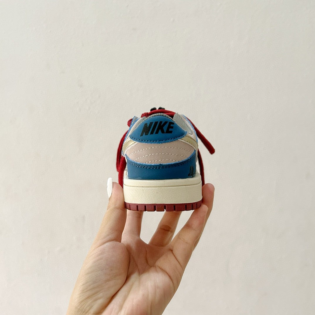 Joe 1 co-branded mid-cut children's shoes" blue"