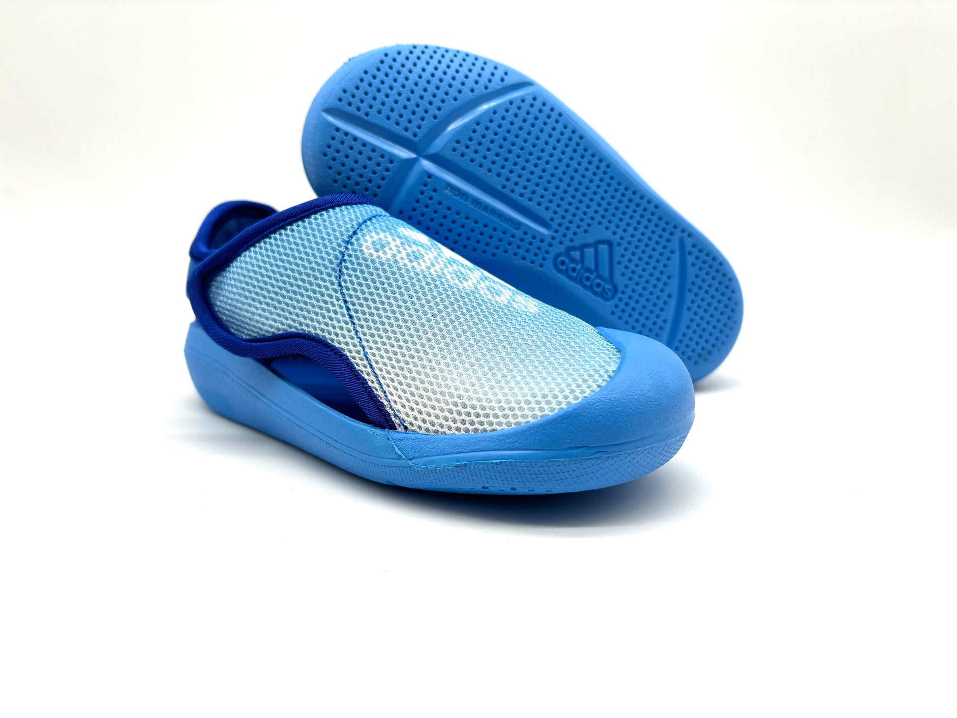 Adidas 2024 Baotou three-generation sandals " sky blue"