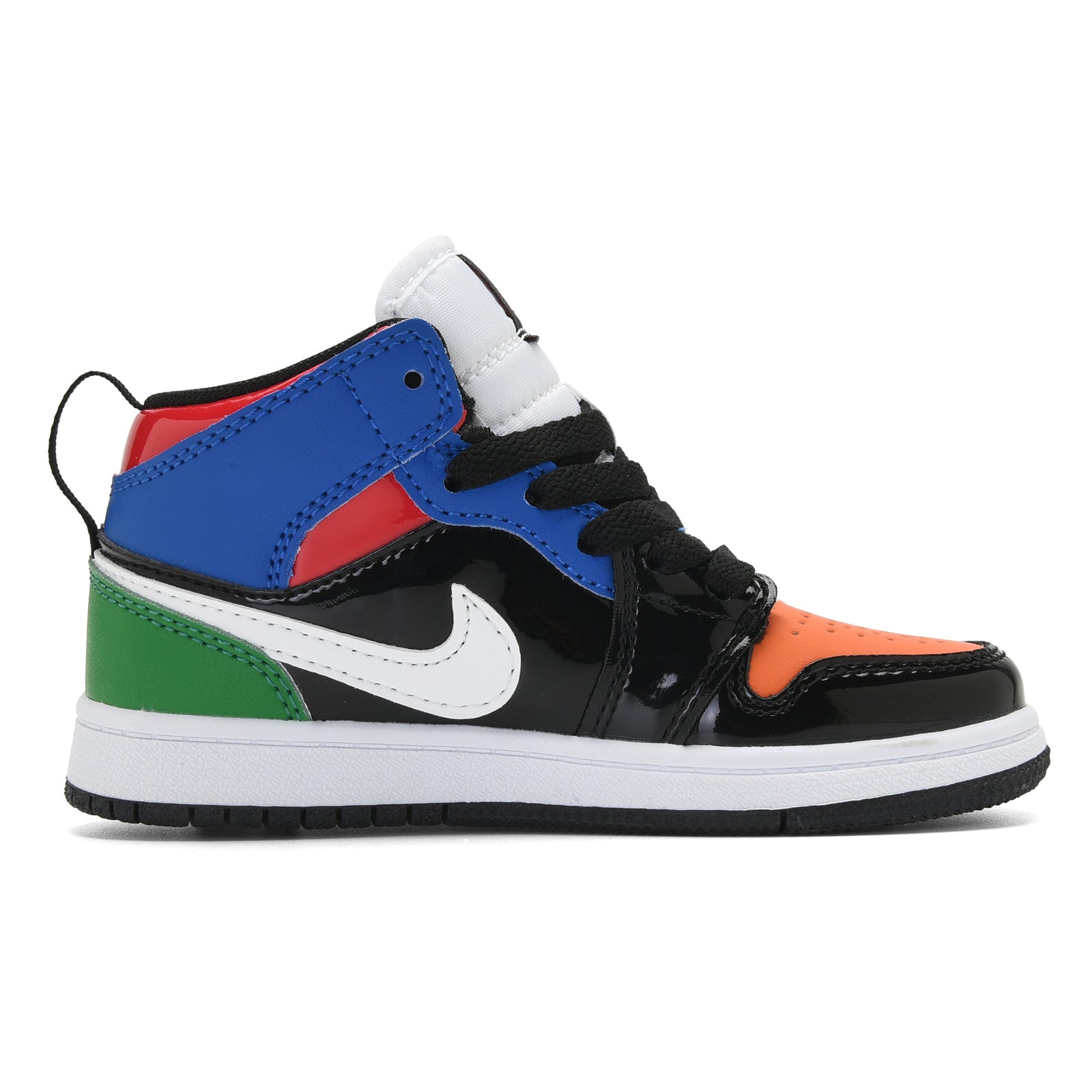 AJ-112" black, blue, green"