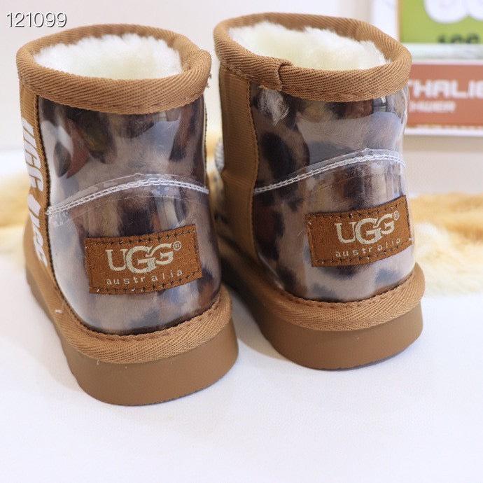 UGG children's jelly boots " brown, black, and tan"