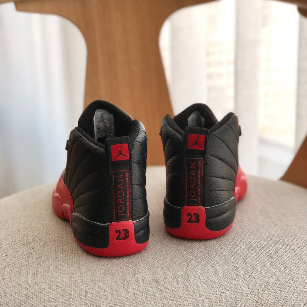 Joe 12 high quality children's shoe" black, red"
