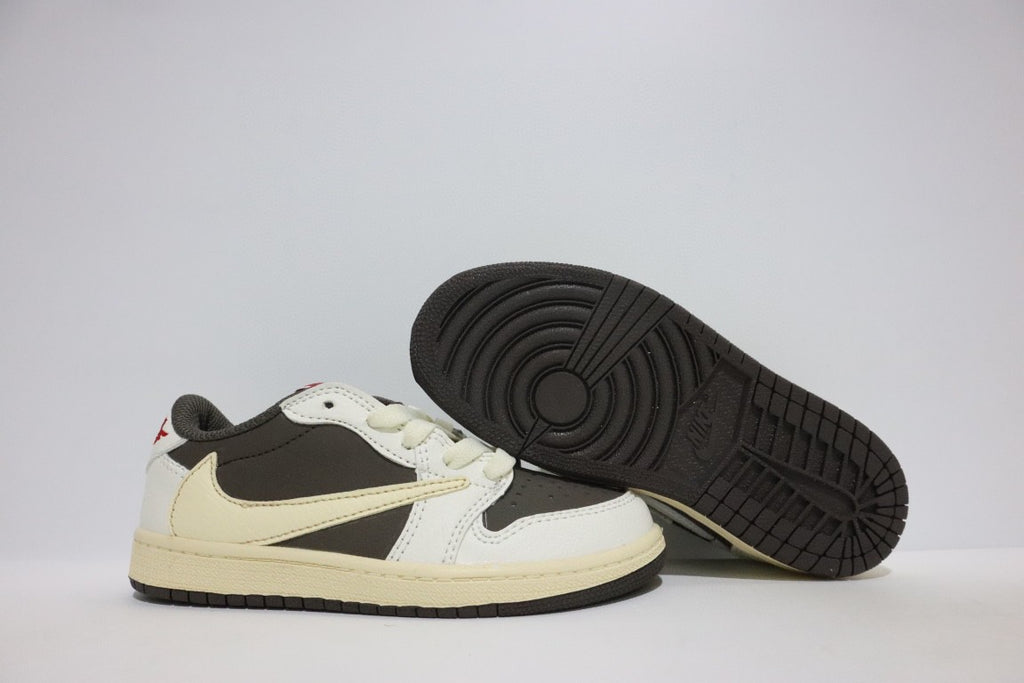 Jordan low-top hook series" white, cream, dark olive green"