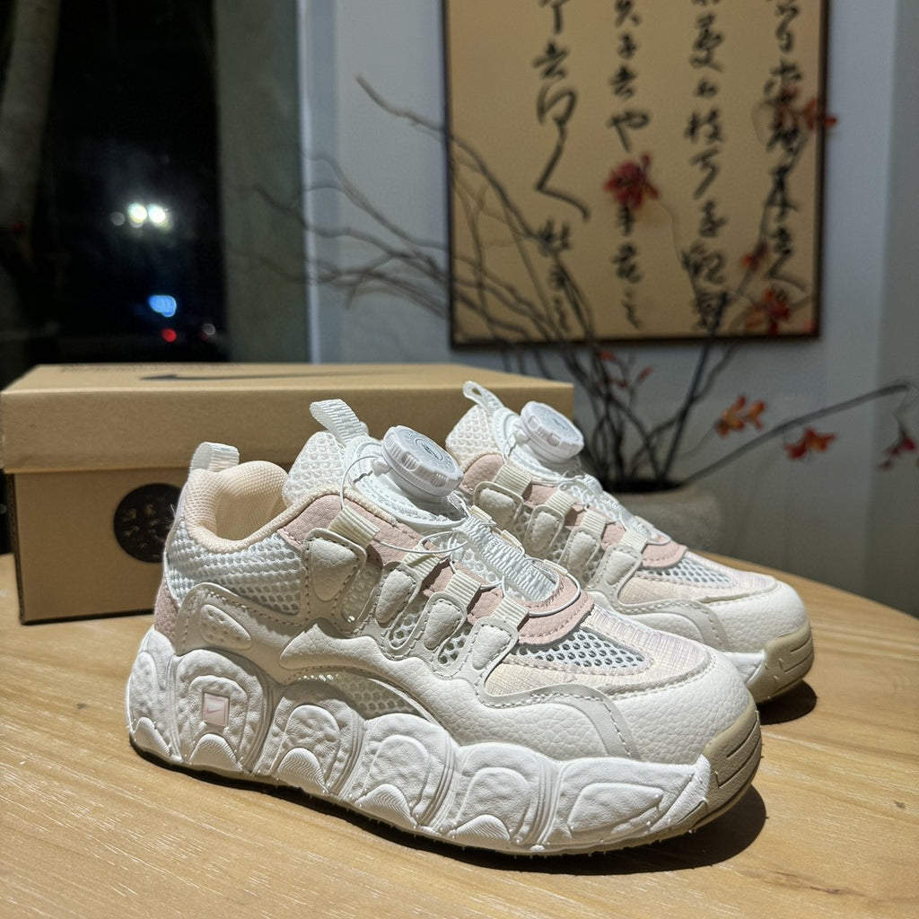 Nike Croissant Hollow Breathable Mesh" cream"