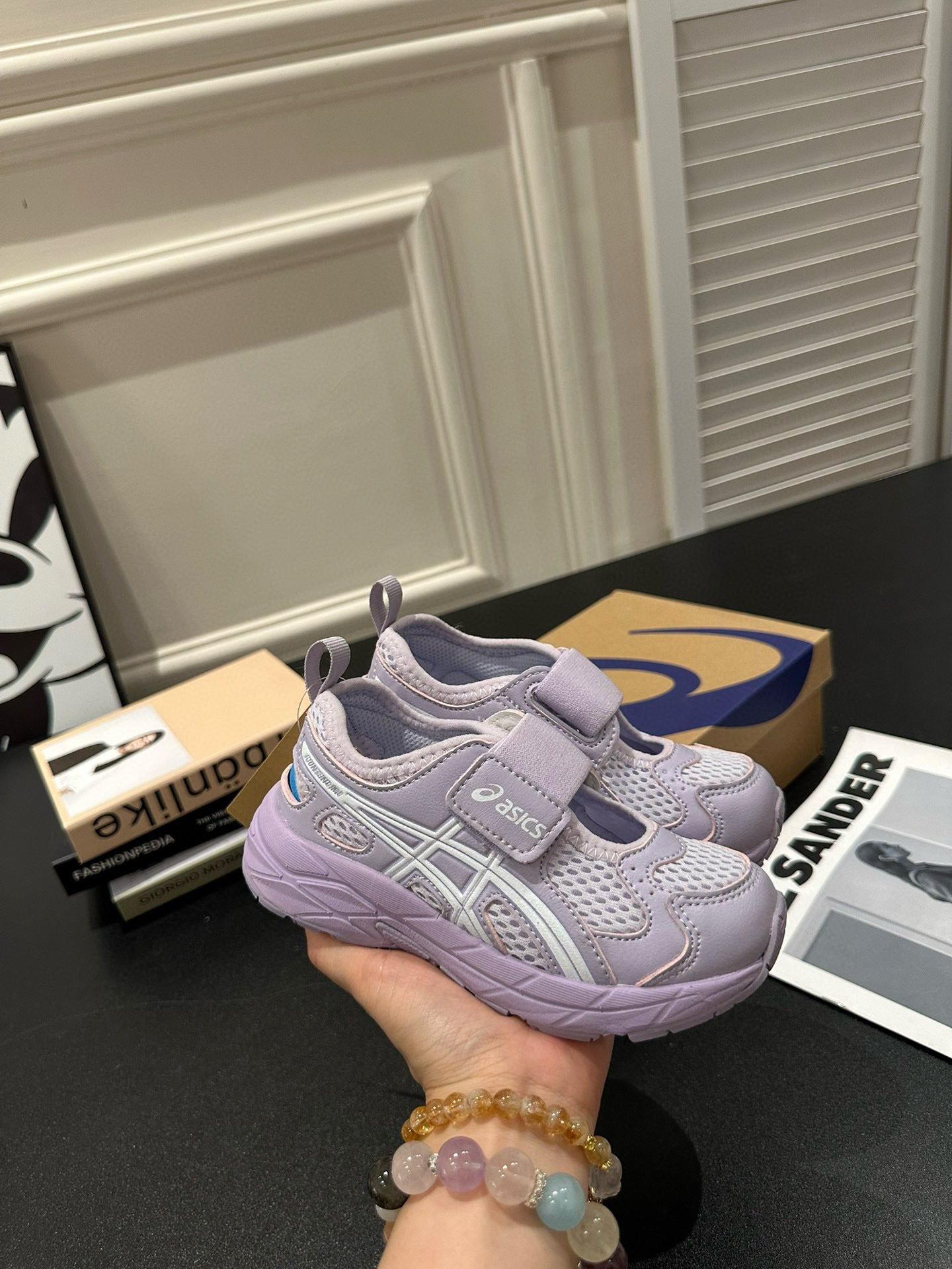 YSS closed toe sandals "light purple "