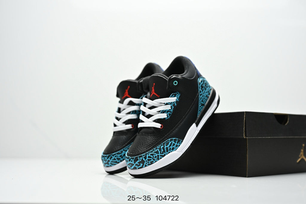 Joe 3"black, blue"