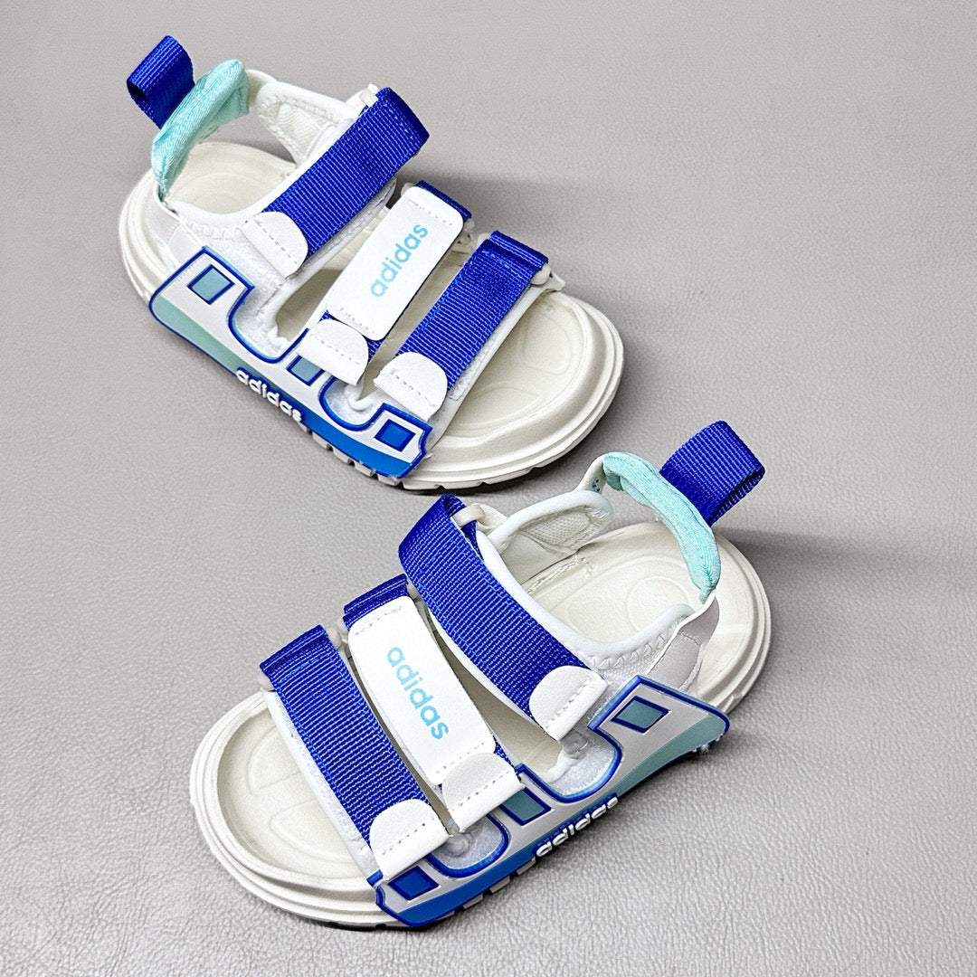 Adidas Macaron Candy Children's Beach Sandals" white, blue"