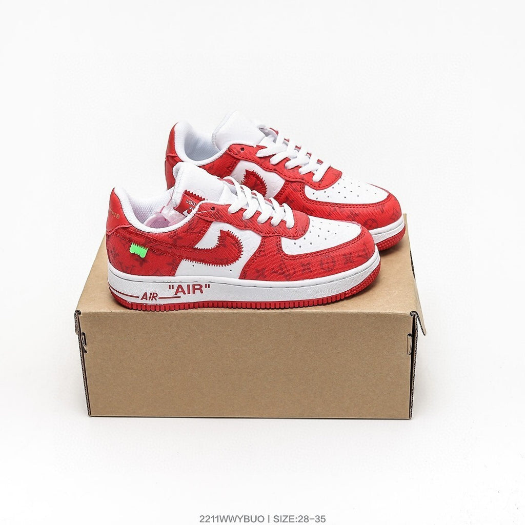 Nike Air Force 1 '07 Low-top versatile" red"