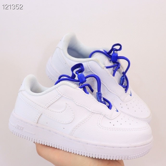 New Air Force Rubber Band" white, blue"