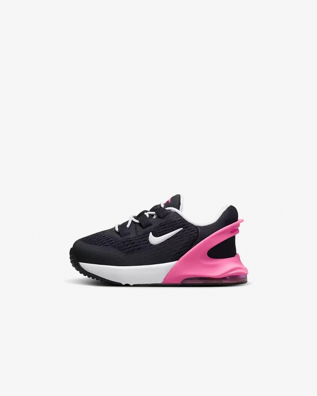Nike 270 third generation elastic band air cushion children's shoes" black, pink"