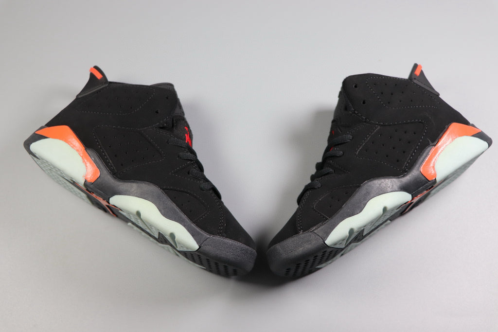 Joe 6 children's basketball shoes " black, & orange"